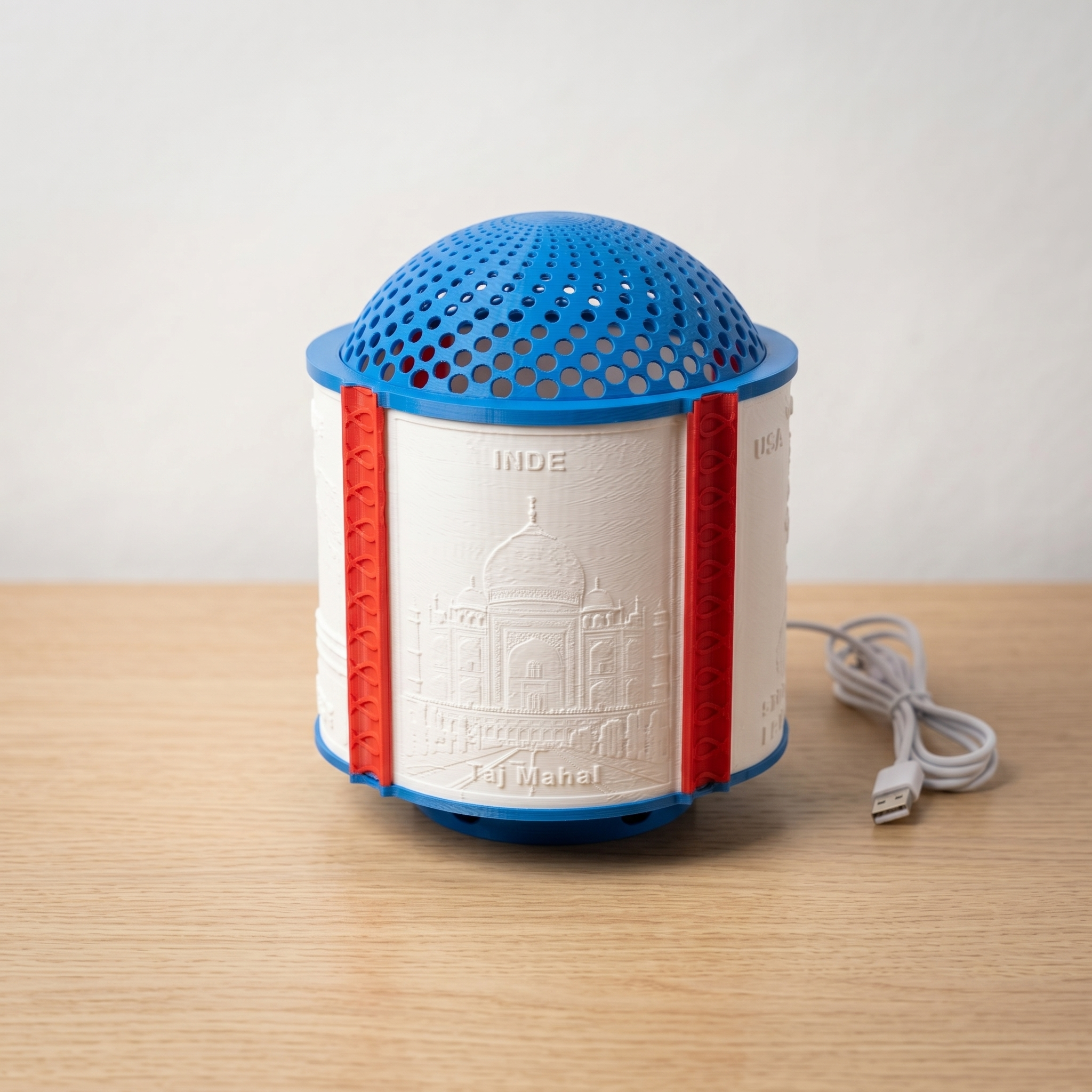 Lampe Lithophanie Personnalisée – 4 Photos
