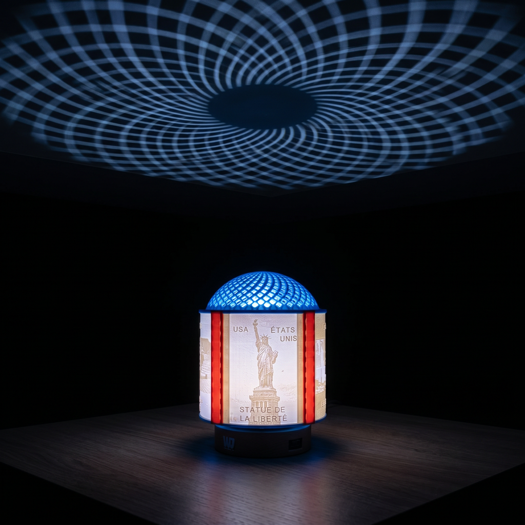 Lampe Lithophanie Personnalisée – 4 Photos