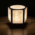 Lampe Lithophanie Personnalisée – 5 Photos