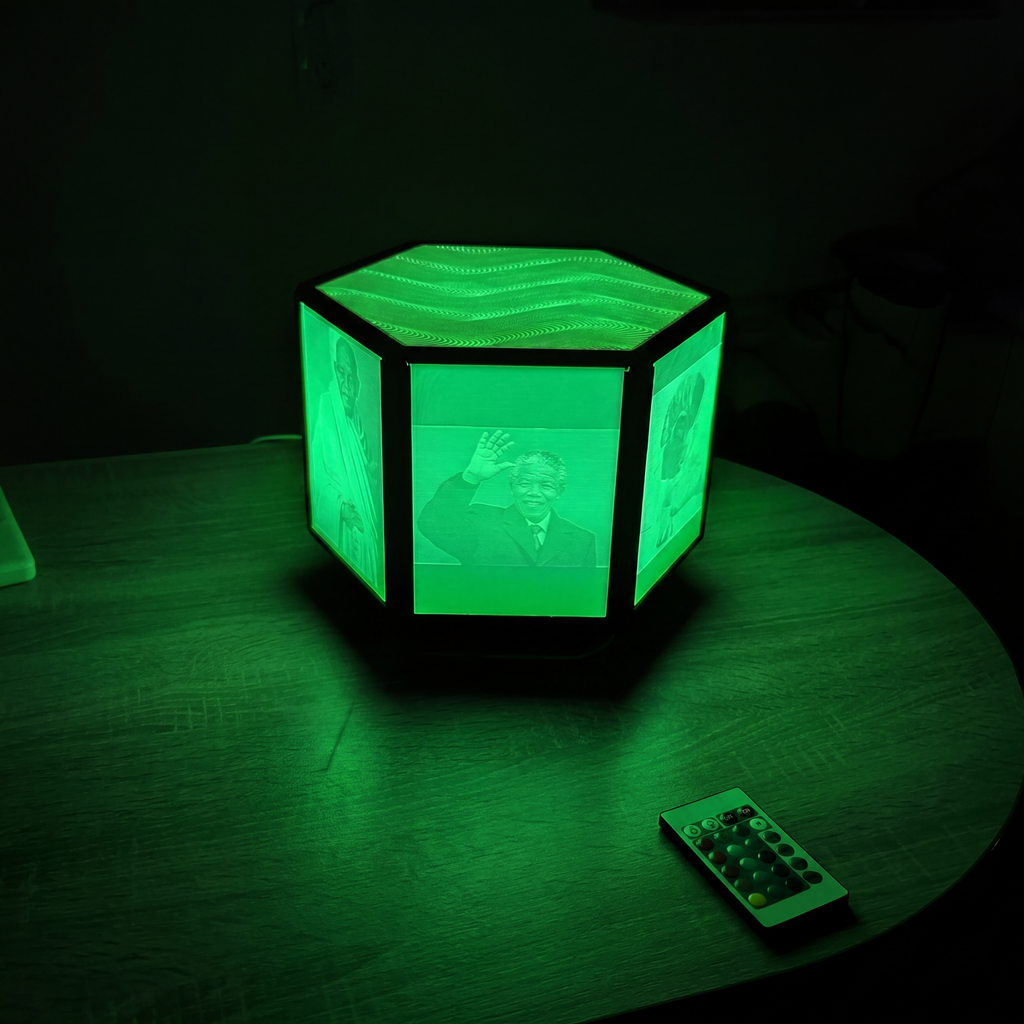 Lampe Lithophanie Personnalisée – 6 Photos